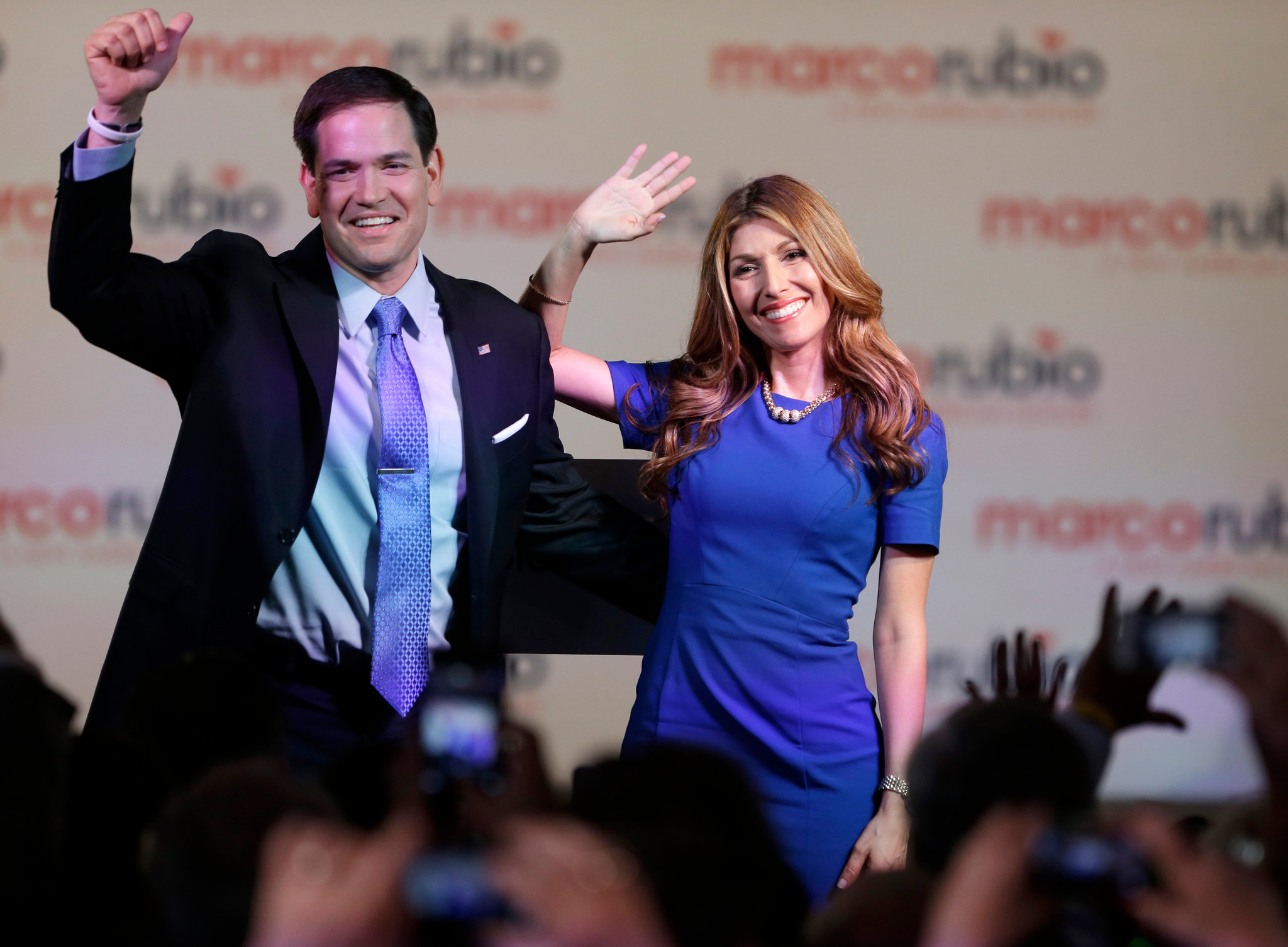 Marco and Jeanette Rubio